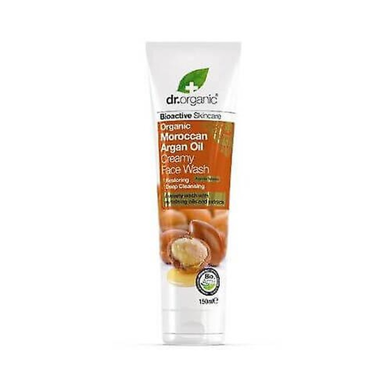 Dr. Organic Organic Moroccan Argan Oil Creamy Face Wash 150ml