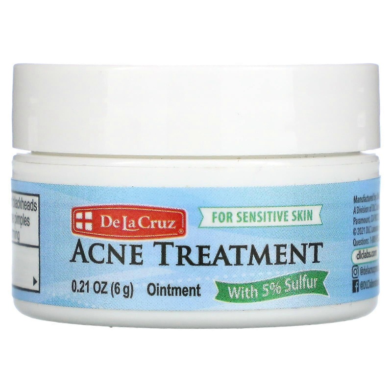 Acne Treatment with 5% Sulfur, 0.21 oz (6 g)