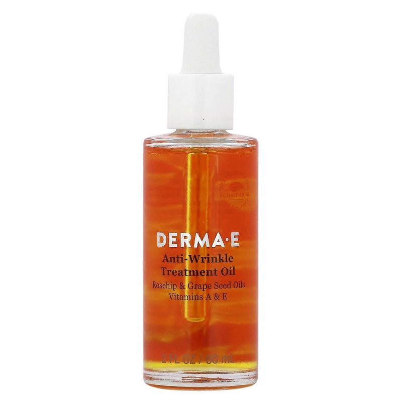 DERMA E, Anti-Wrinkle Treatment Oil, 2 fl oz (60 ml)