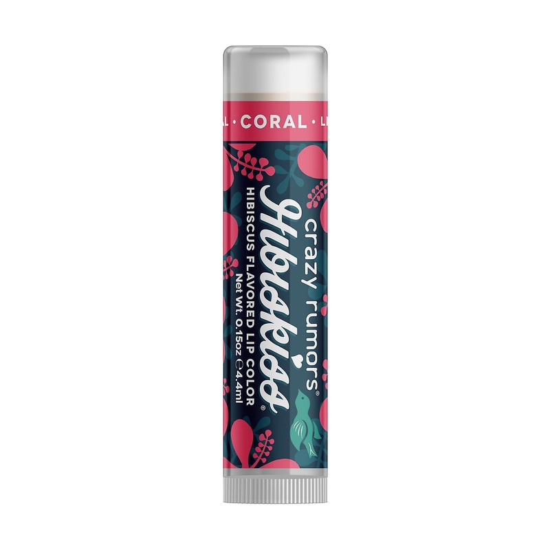 Crazy Rumors Hibiscus Flavoured Lip Balm - Coral