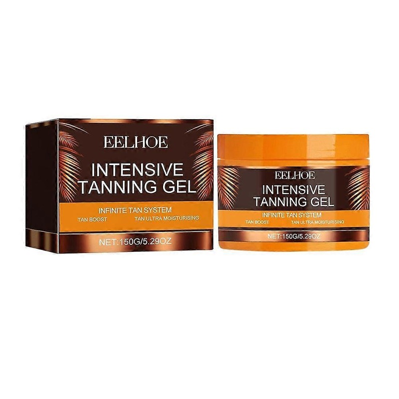 150g Tanning Gel For Natural Bronze Glow Fast Absorbing Lightweight Non Greasy Formula With Skin Care Benefits