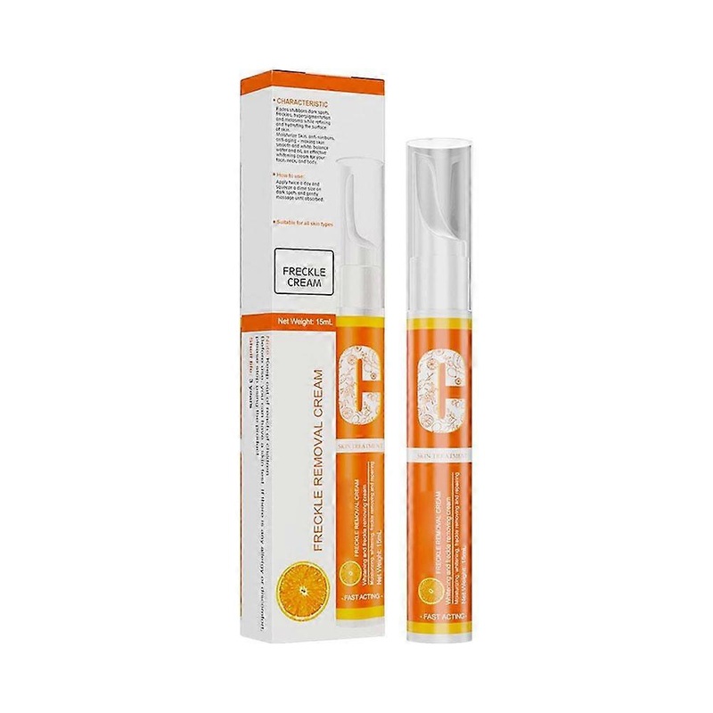 15ml Vitamin C Spot Corrector Pen Fades Dark Spots & Pigmentation with Long Tube Brush for Even Skin Tone