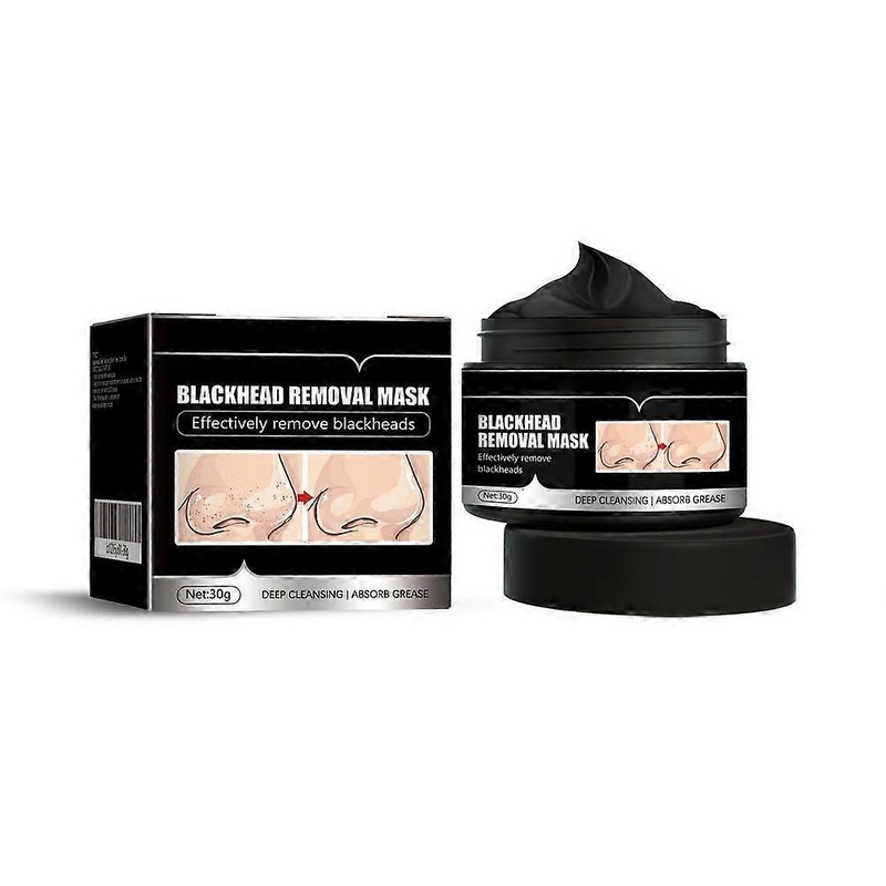 30g Blackhead Remover Mask for Nose Deep Pore Cleansing Treatment Plastic Jar Pack