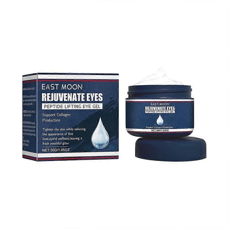 30g Blue Firming Eye Cream with Collagen and Vitamin E for Dark Circles and Fine Lines Sensitive Skin Use