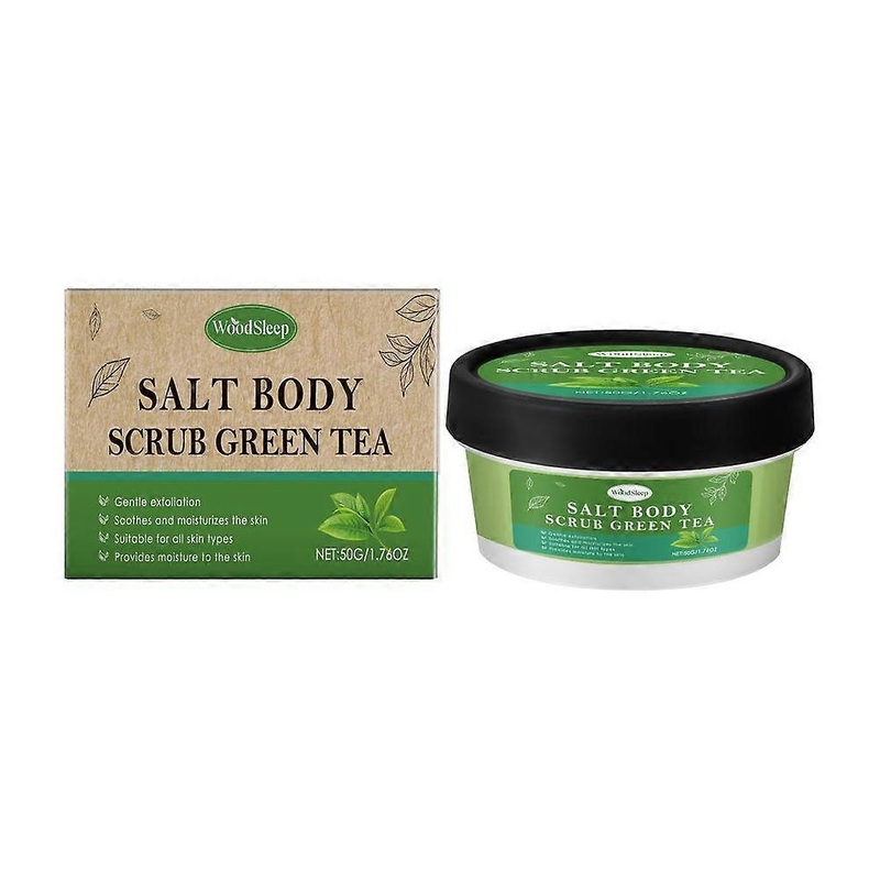 50g Green Tea Facial Scrub Gentle Exfoliating Cleanser with Natural Extract for Hydrated Soft Skin