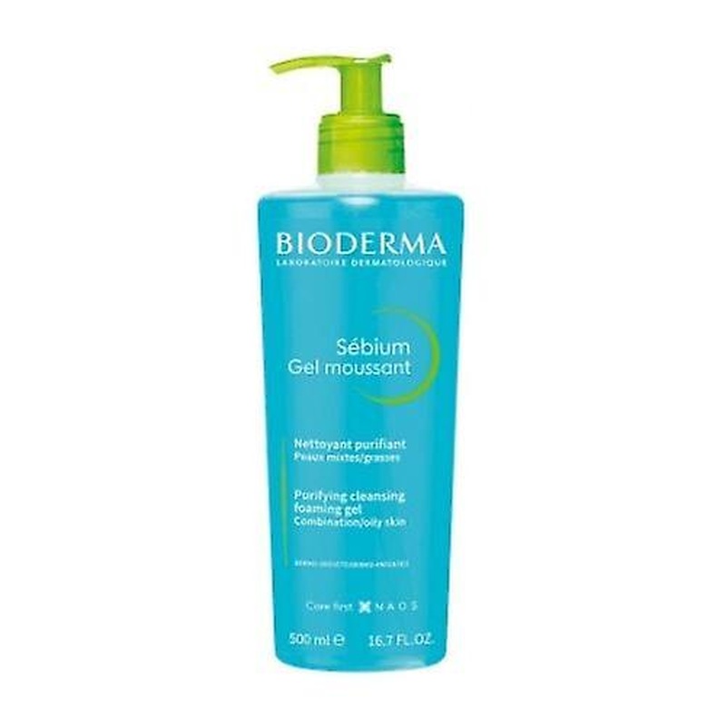 Bioderma Sebium Purifying Cleansing Foaming Gel 500ml