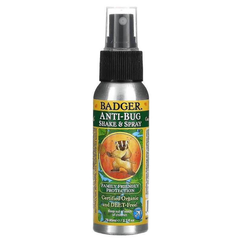 Badger Company, Anti-Bug, Shake & Spray, 2.7 fl oz (79.85 ml)