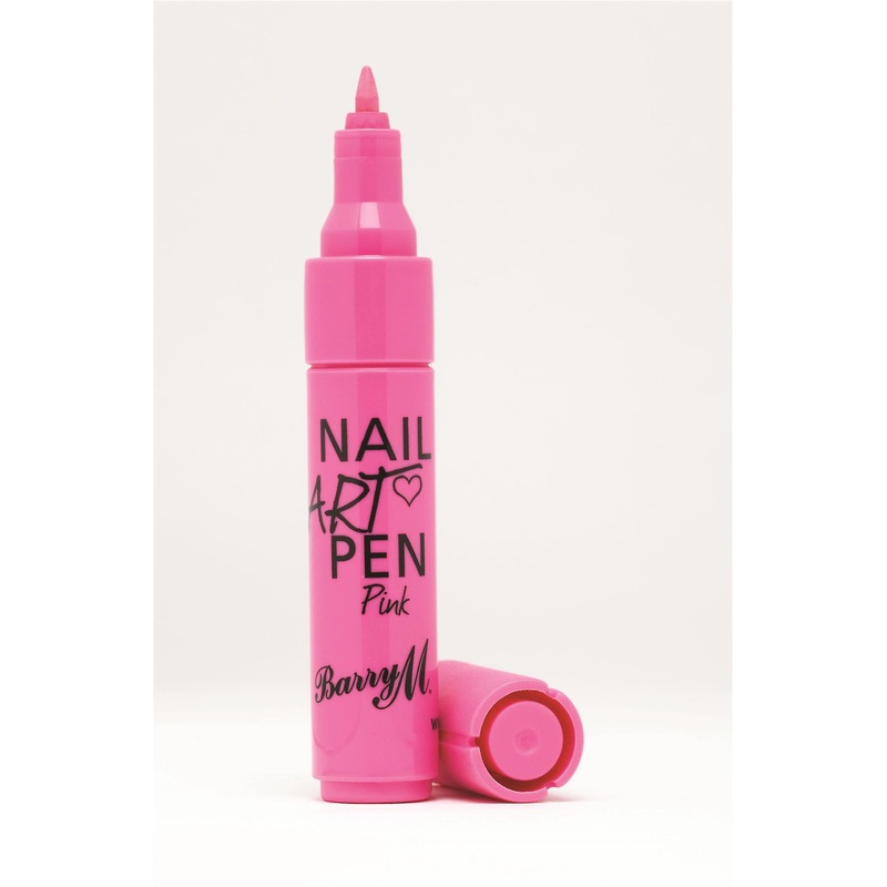 Barry M Makeup - Nail Art Pen - Really Easy to Draw Designs 4 Colours Cosmetics-NAP4 - Pink