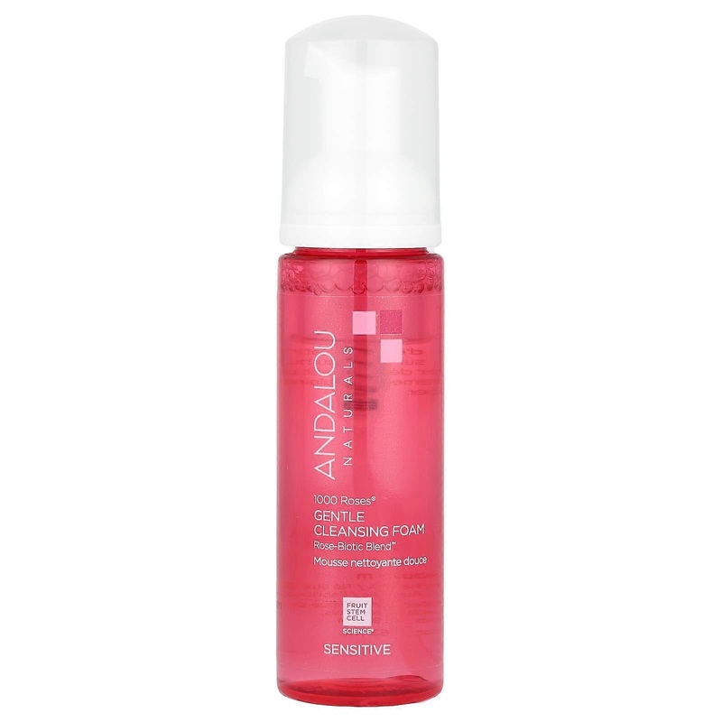 1000 Roses, Gentle Cleansing Foam, Sensitive, 5.5 fl oz (163 ml)
