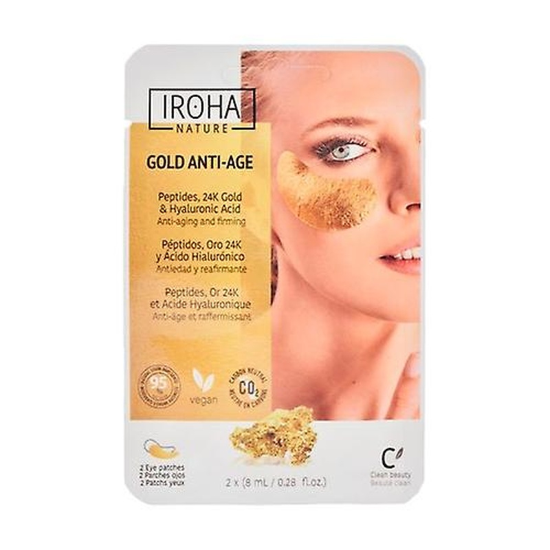 Anti-aging foil eye patches 2 units