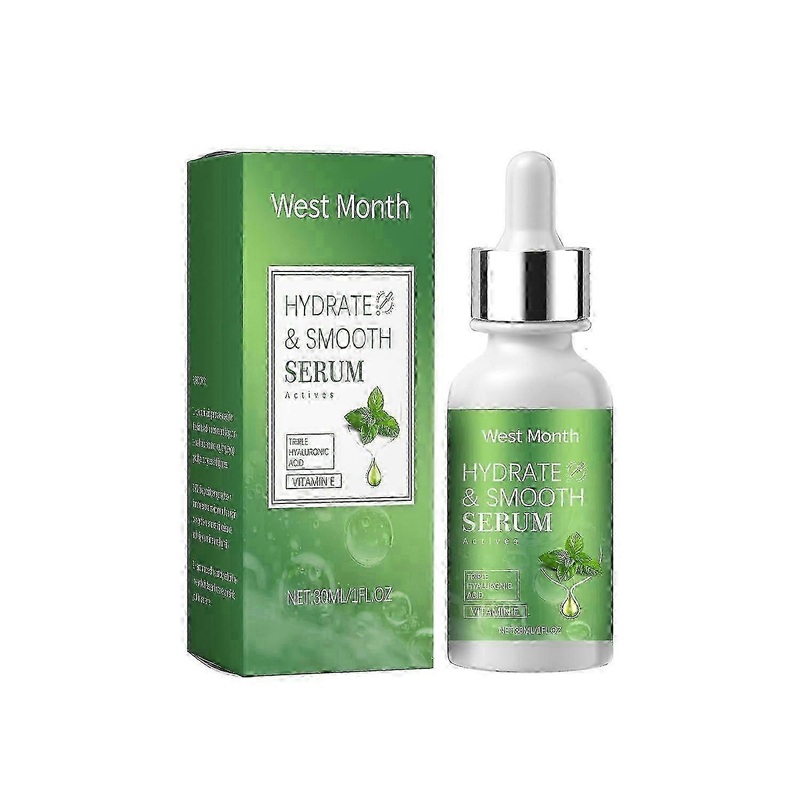 West&Month Hyaluronic Acid Moisturizing Essence Facial Skin Hydrating Moisturizing Brightening Firmi