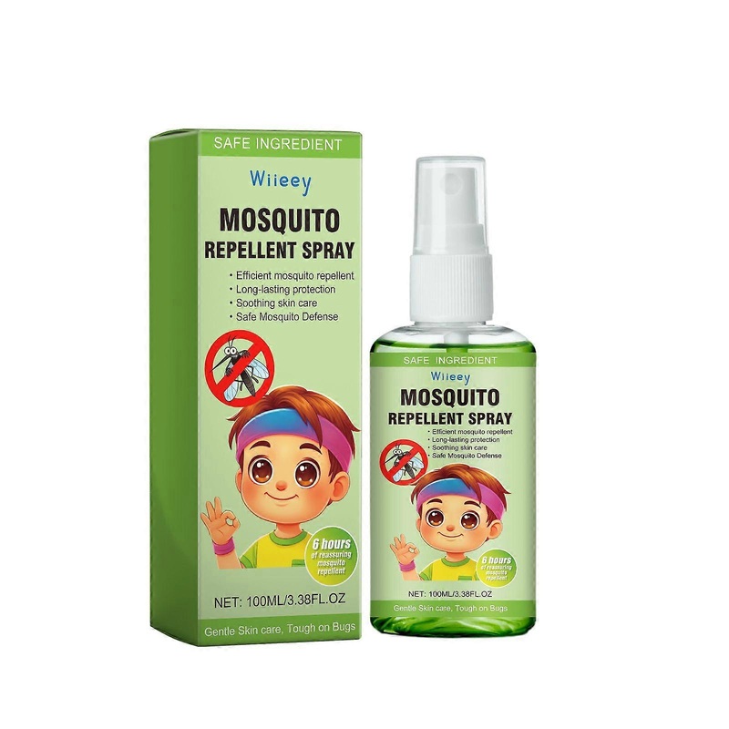 Wiieey Children's Repellent Floral Water Summer Cool Protective Infant Applicable Mosquito Repellent Spray Floral Water