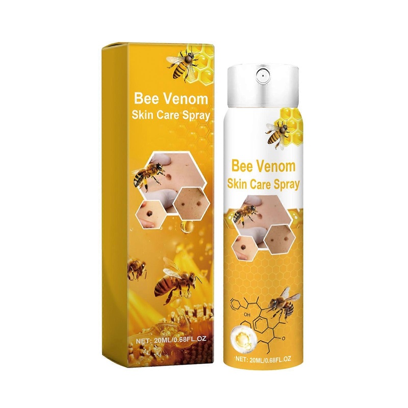 Amz Bee Venom Skin Care Spray, With Its Gentle Formula, Cleanses And Nourishes The Skin, Providing Soft Care And Refreshing Freshness