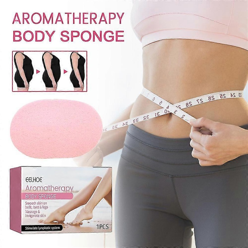 1/2pcs Body Aromatherapy Sponge Refreshing & Moisturising Anti-cellulite