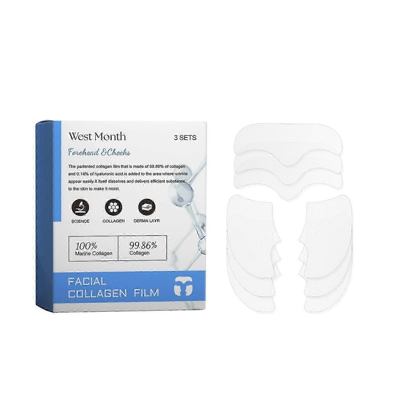 West&Month Collagen Mask Hydrates And Moisturizes The Skin, Reducing Fine Lines On The Face