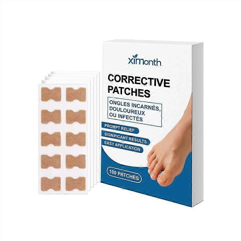 Ximonth Toe Nail Nursing Adhesive Bandage Daily Gentle Improvement Nail Auxiliary Care Nourishing Care Nail Sticker