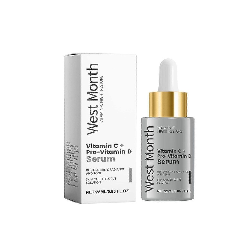 West Month Vitamin C Essence Hydrating Moisturizing Gentle Nourishing Skin Brightening Moisturizing Skin Care Essence