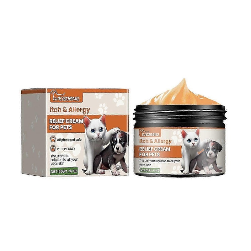 Yegbong Anti-Itch Cream For Pets Gently Relieves Itching And Skin Discomfort Care For Your Pet's Hea