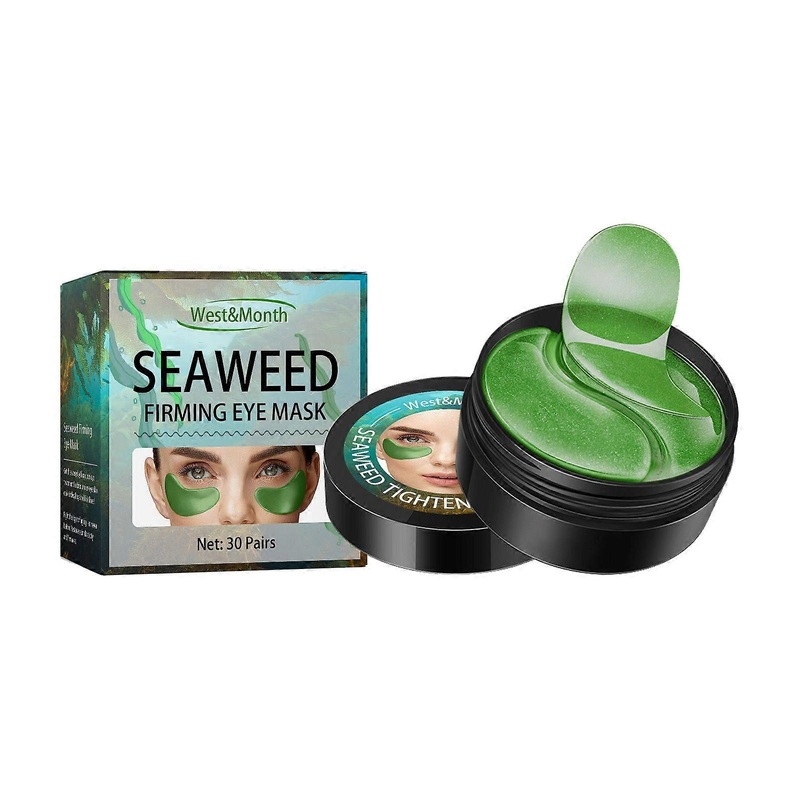 West & Month Seaweed Firming Eyes Mask Moisturizing Lifting Gentle Care Eye Skin Moisturizing Eye Mask