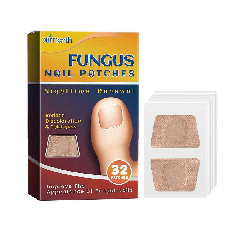 Ximonth Nail Care Patches Repair Nails And Toenails, Correct Soft Nails, Onychomycosis, And Brightening Nail Care Patches