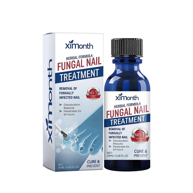 Ximonth Nail Care Liquid Cleans Hands And Feet, Onychomycosis, Rotten Nails, Yellow Nails, Thickened Nails, Soft Nails, Bright Nails, And Repairs Nail