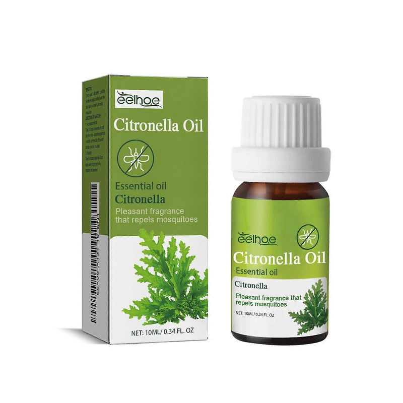 Eelhoe Citronella Oil Prevents Mosquito Bites, Relieves Itching, Home Skin Care, Repels Mosquitoes, Citronella Aromatherapy Essential Oil