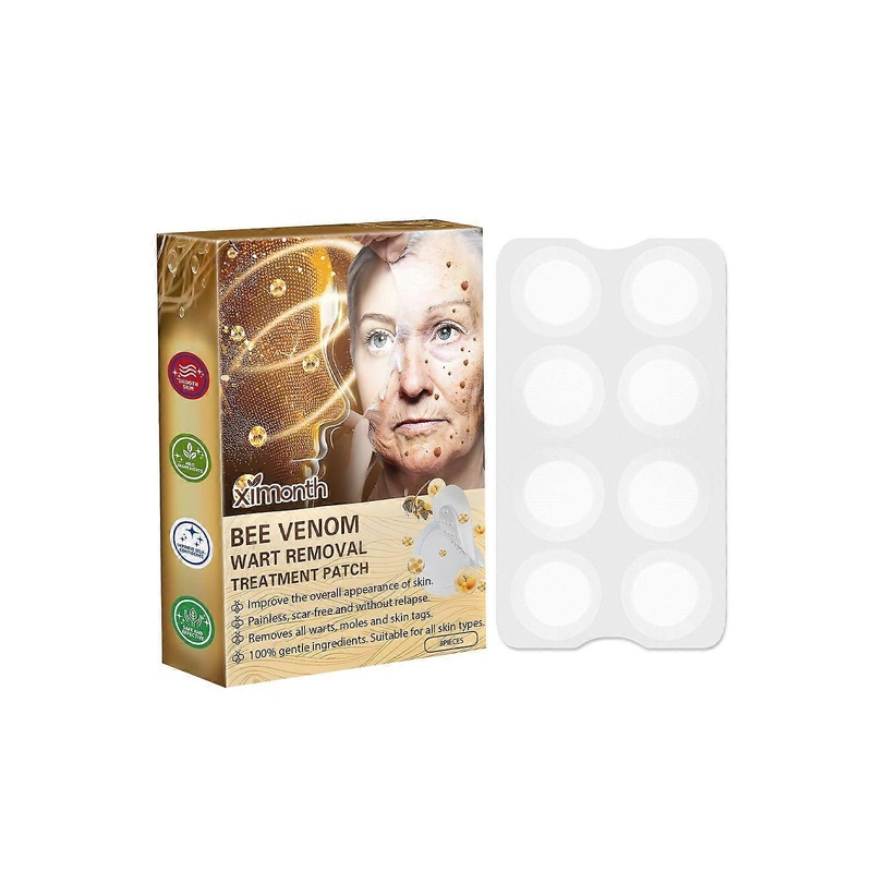 Ximonth Bee Venom Skin Care Patch Gently Cleanses The Body Skin, Making It Smooth And Moisturizing. The Skin Repair Patch
