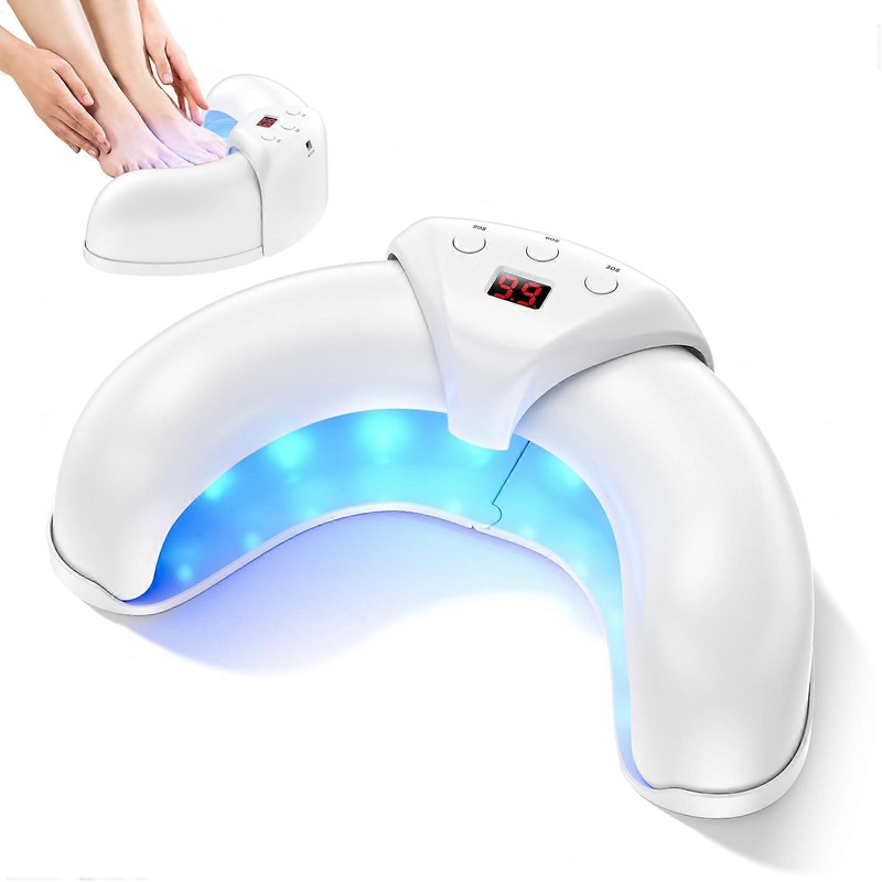 Nail Mushroom Light Device for Nail and Toenail Treatment, Onycomycosis Relief, Nail Repair Solution, Portable Design