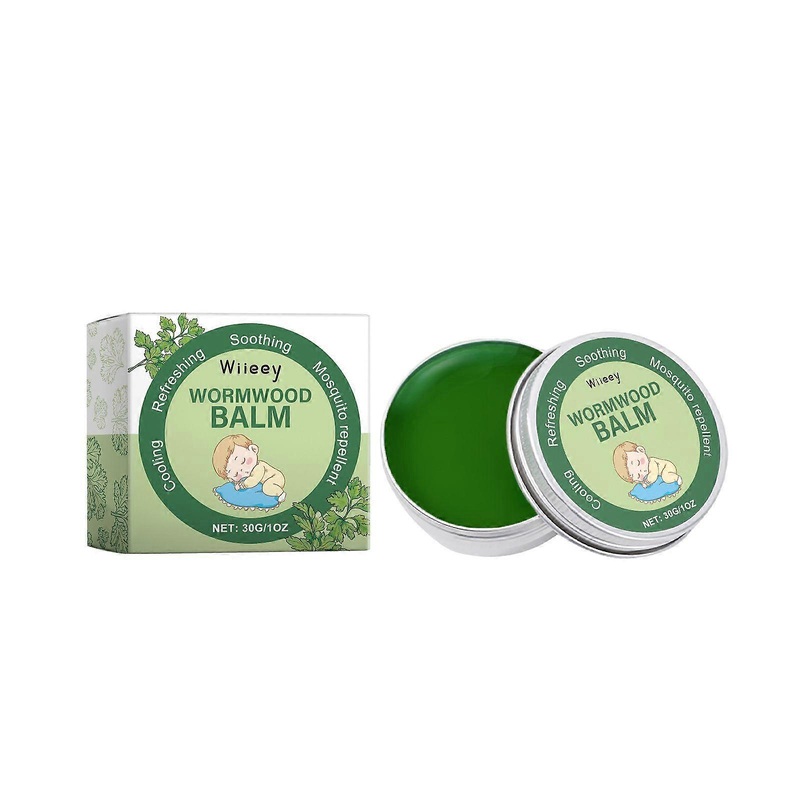 Wiieey Argy Wormwood Baby Mosquito Repellent Ointment Cool Plant Comfortable Anti Mosquito Bite Soothing Baby And Child Gentle