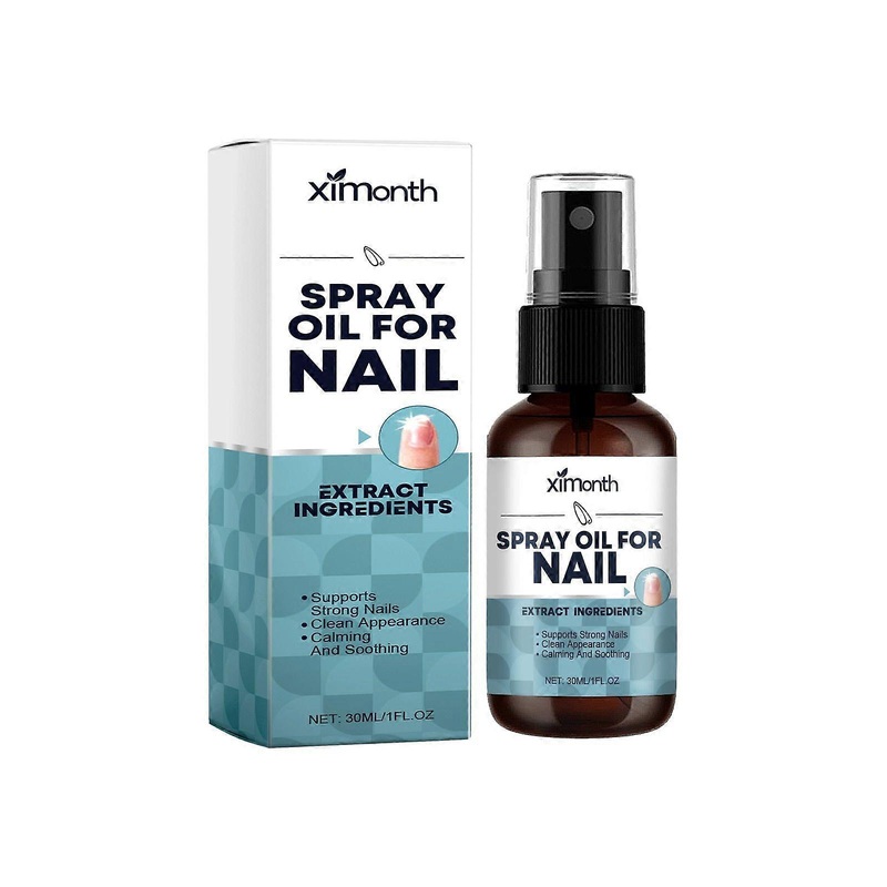 Ximonth Nail Care Spray: Hand And Foot Nail Cleaning, Reducing Breakage, Layered Nail Strengthening, Moisturizing And Nourishing Liquid