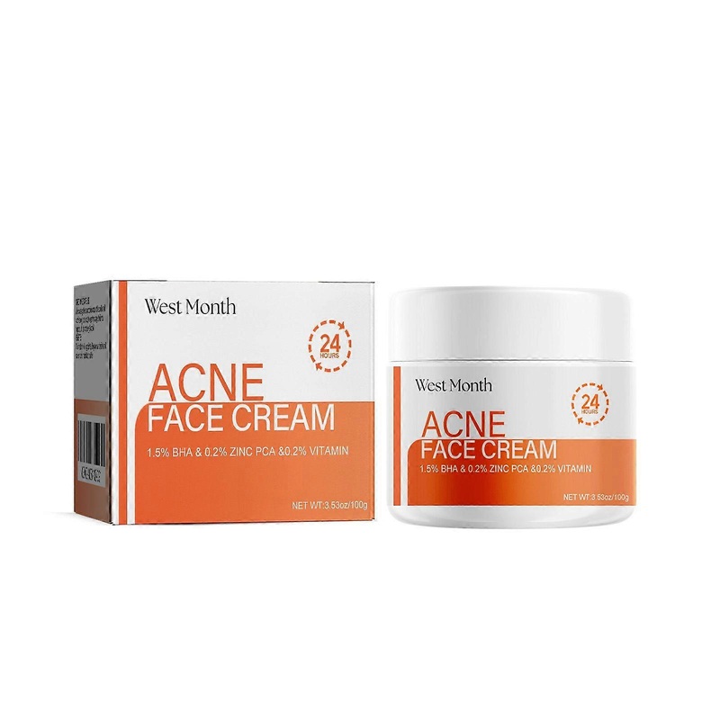 West Month Salicylic Acid Mask Gently Cleanses The Face, Fades Acne Marks, Tightens Pores And Purifies The Face