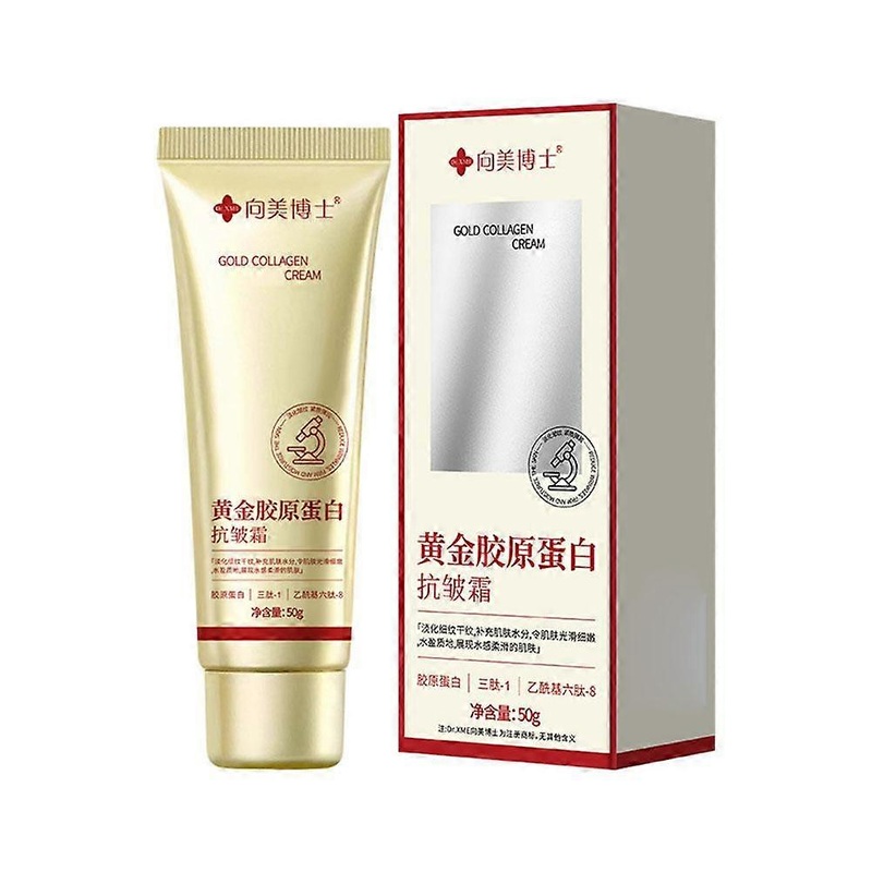 50g Collagen Anti-Wrinkle Cream Deeply Moisturizes Firms And Improves Skin Elasticity For All Skin Types