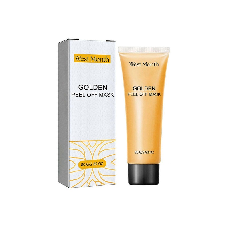 West Month Gold Peel Mask Clean Skin Exfoliating Repair Dull Fade Fine Lines Tender Mask