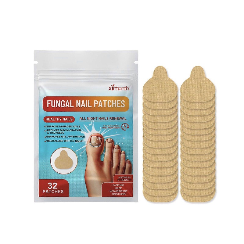 Ximonth Toe Care Patch For Repairingthumb Onychomycosis Rotten Toenail Soft Nail Inlay Nail Care Patch