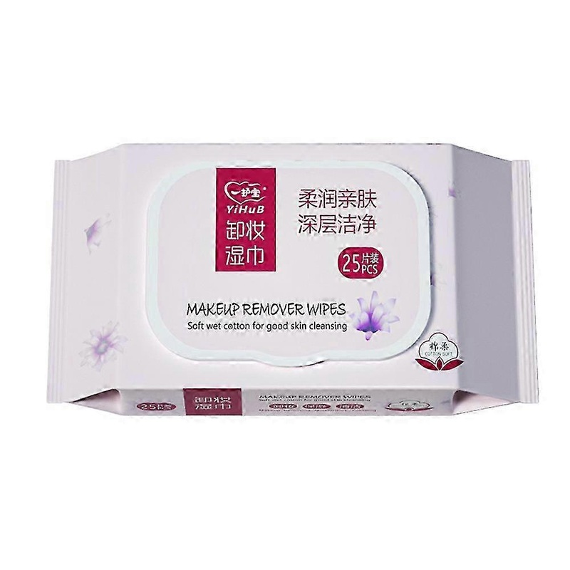25pcs/pack Makeup Remover Wipes Facial Makeup Cotton Pads Skin Wet Cotton Face Cleaning