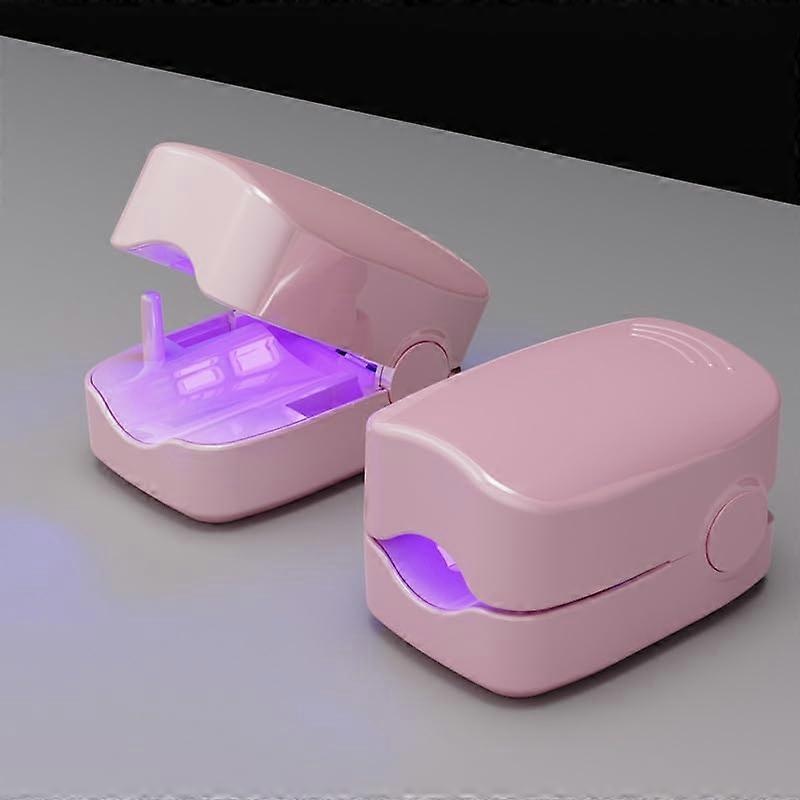 Professional Nail Fungus Laser Device - Podoclear LLLT Therapy for Discolored Nails, Safe, Pain-Free, Rose Color, 1 PC