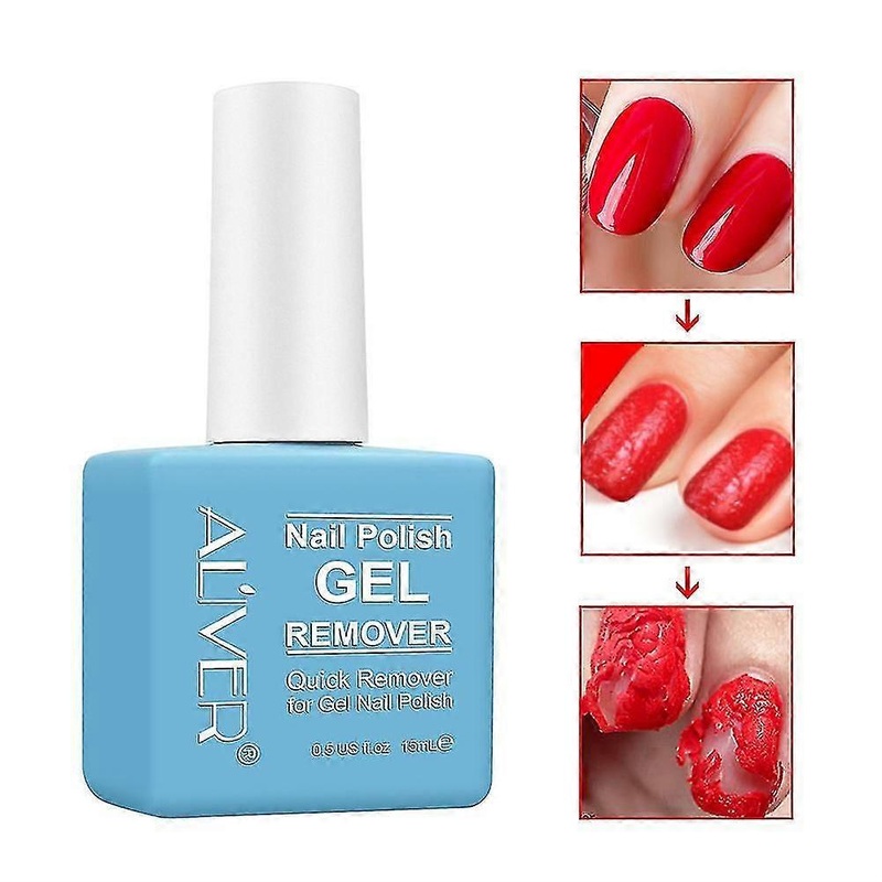 3pcs Soak-off Gel Acrylic Nail Polish Magic Quick Burst Manicure Remover 15ml