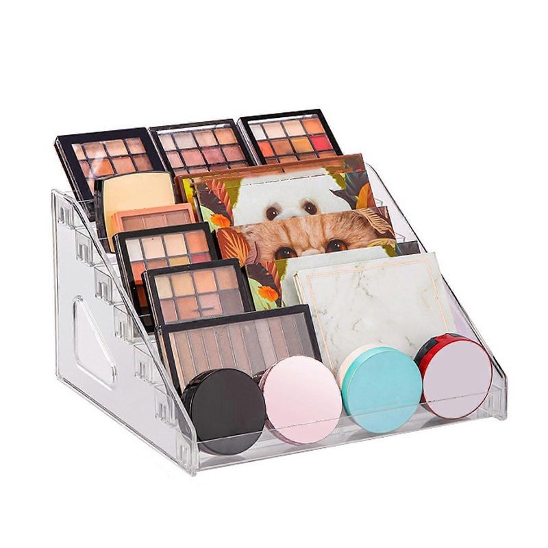 7-Layer Nail Polish Display Stand, Clear Acrylic Makeup Organizer, 7-Tier Cosmetic Display For Nail Polish And Lipstick