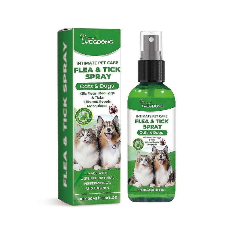 Yegbong Pet Insect Repellent Spray Daily mild cleaning and care agent for dog and cat hair and skin insect repellent