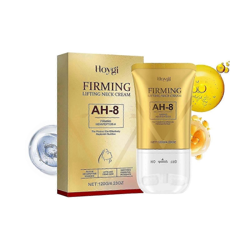AH-8 firming neck cream is suitable for crepe skin body care, comfortable neck firming cream with rollers, anti-aging