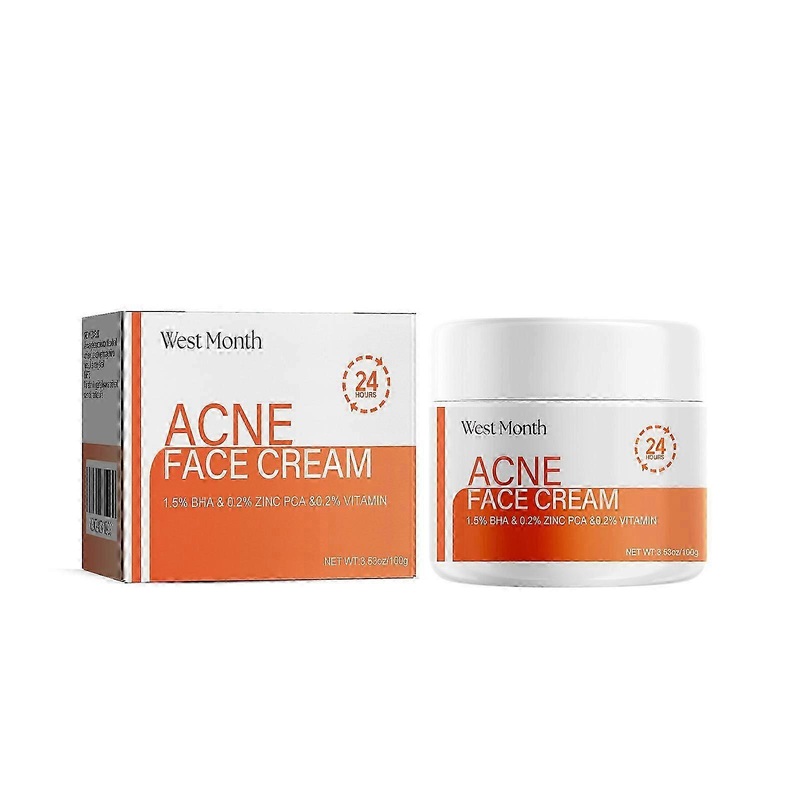 West&Month Salicylic Acid facial mask Gentle, Clean, Lighten Acne Marks, Firmen Pores and Cleanse facial mask