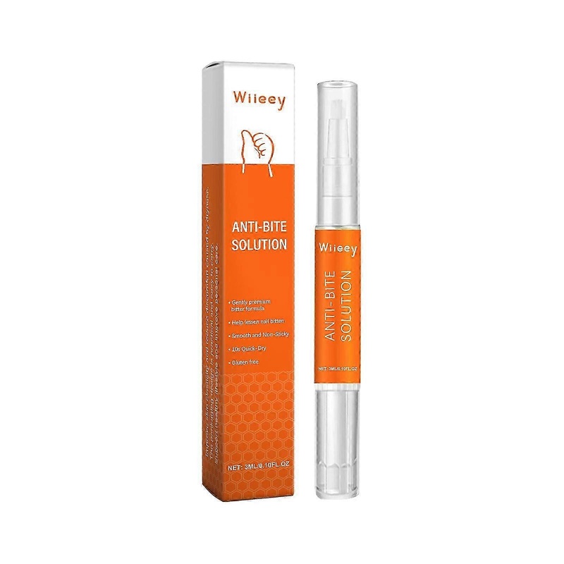 Wiieey Anti Bite Nail Care Bitter Water Pen for Infants and Young Children Protection Bite Nail Eating Nail Care Nail Pen