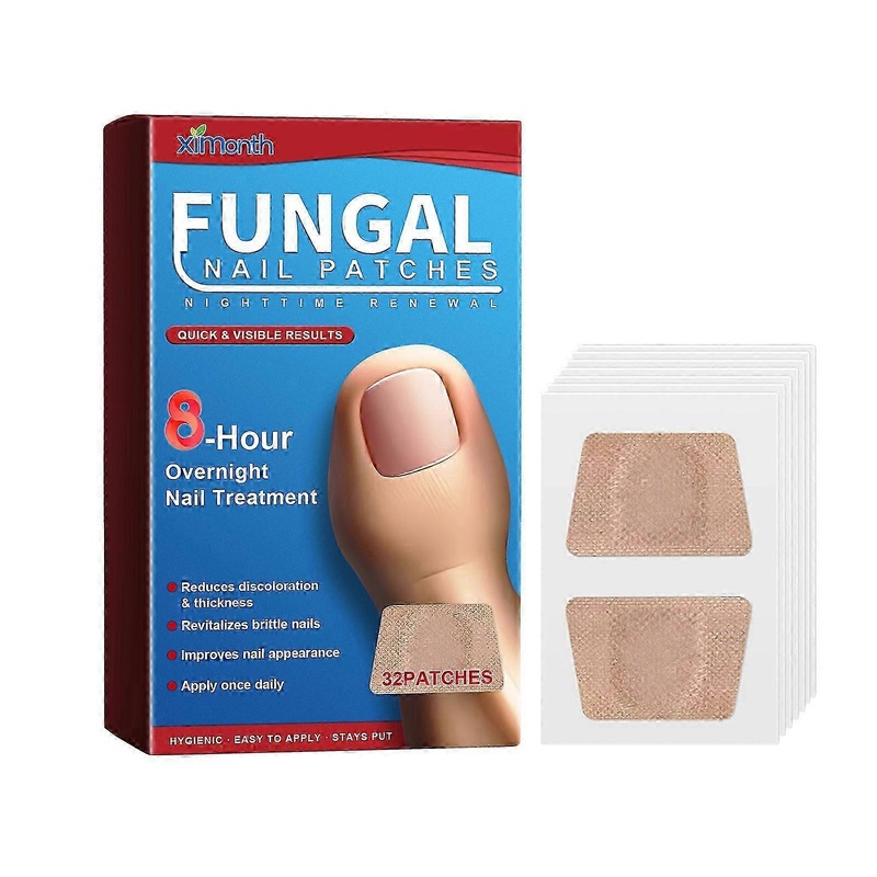 Ximonth Night Nail Care Patch Repair Thickened Gray Nail Embedding Soft Nail Care Patch