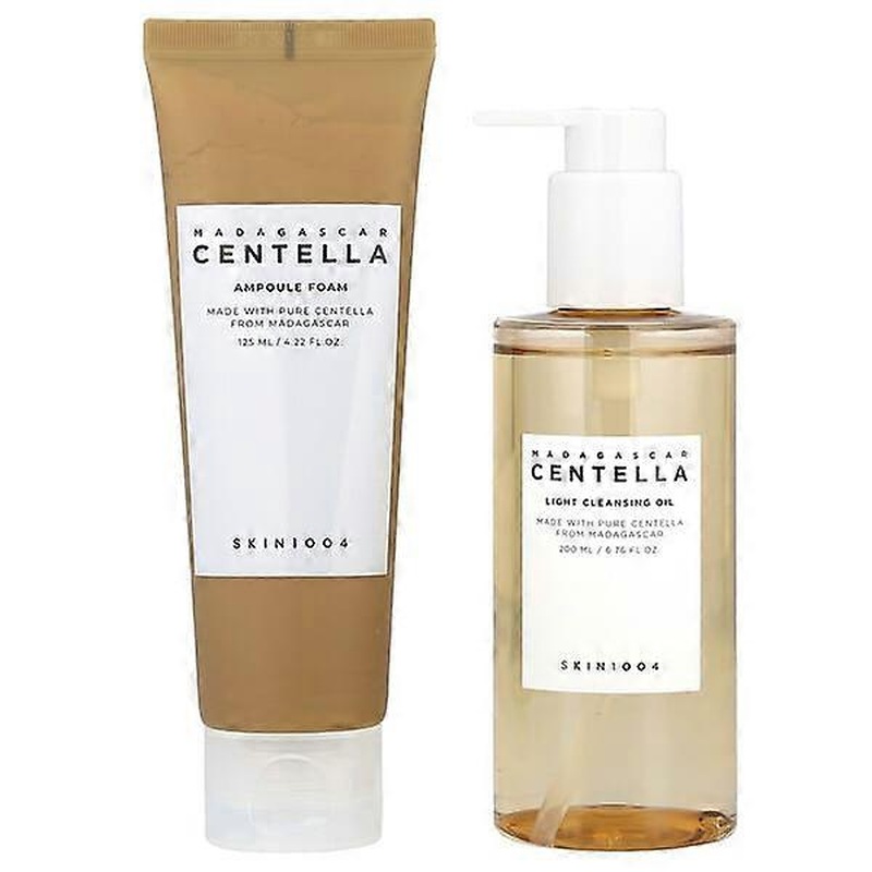 SKIN1004, Madagascar Centella, Double Cleansing Duo, 2 Piece Set