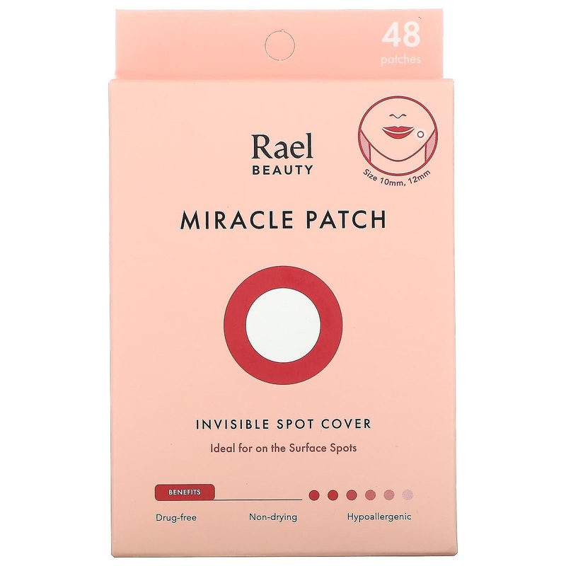 Rael, Inc., Miracle Patch, Invisible Spot Cover, 48 Patches
