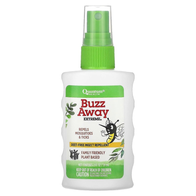 Buzz Away Extreme, Deet-Free Insect Repellent, 2 fl oz (59 ml)