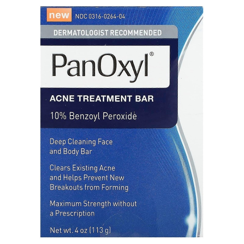 Acne Treatment Bar, 10% Benzoyl Peroxide, 4 oz (113 g)