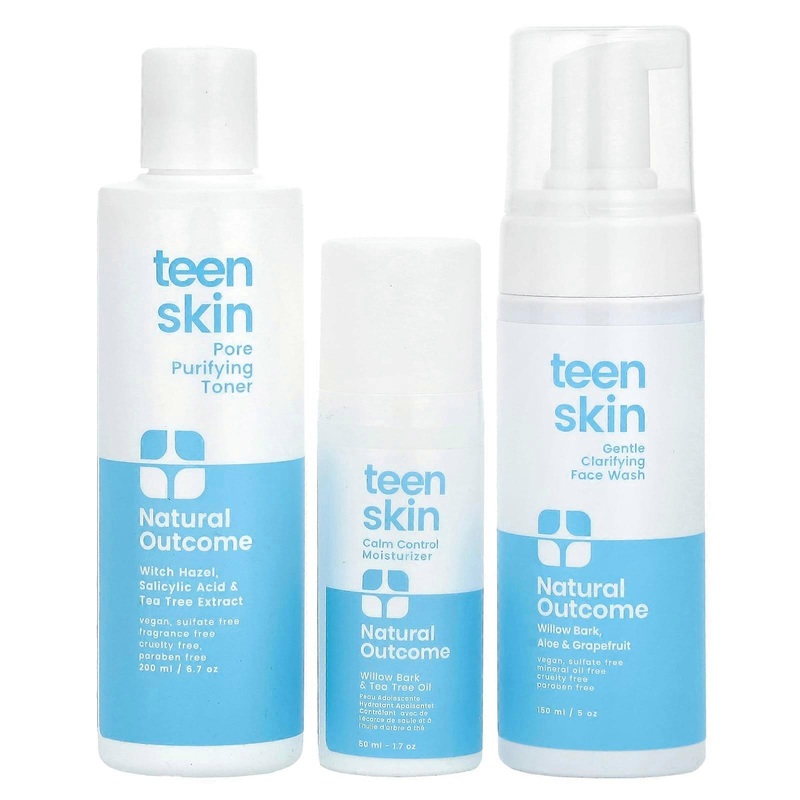 Teen Skin, Everyday Face Kit, 3 Piece Kit
