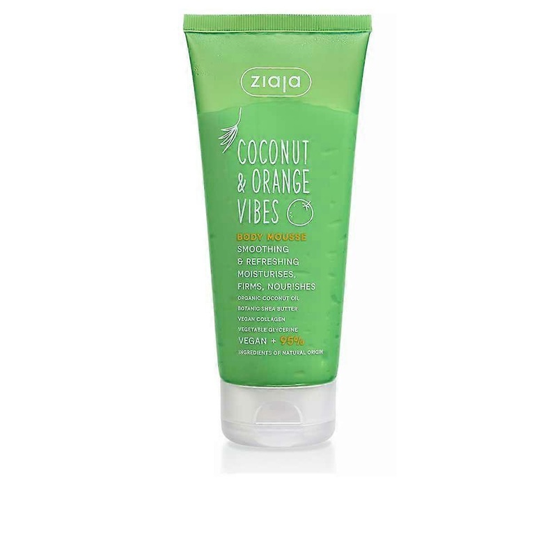 ZIAJA COCONUT & ORANGE VIBES softening and refreshing body mousse 200 ml