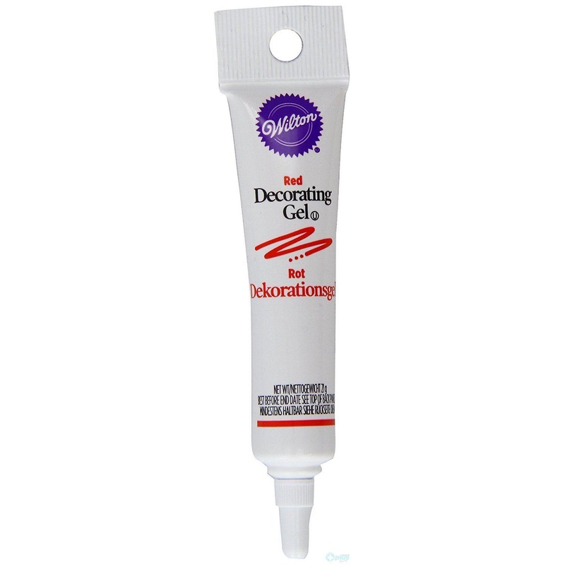 Wilton Red Gel Tube